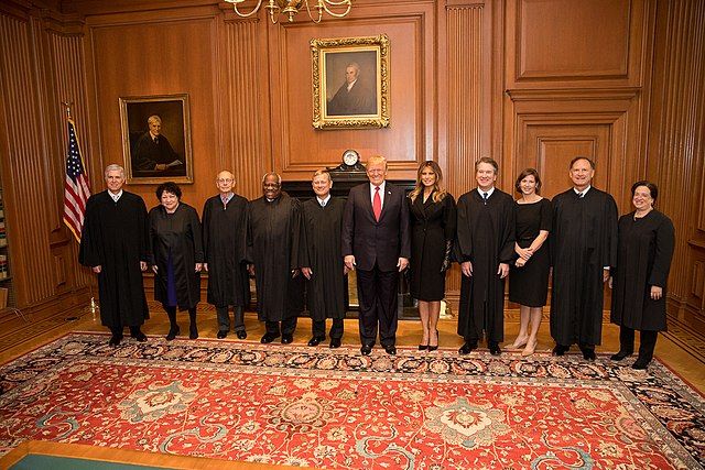 Trump With Supreme Court
